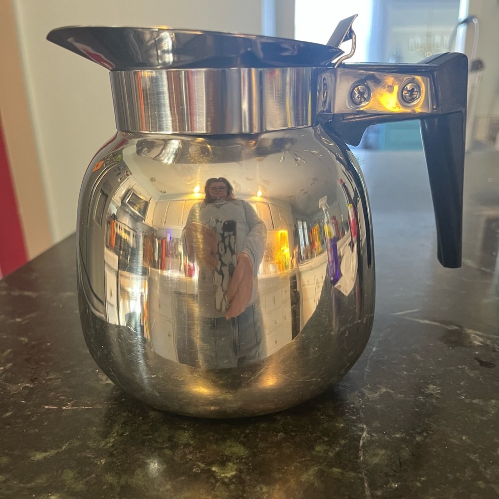 vintage Bloomfield DS-12 Stainless Steel Coffee Carafe Pot Korea Thermal Pitcher